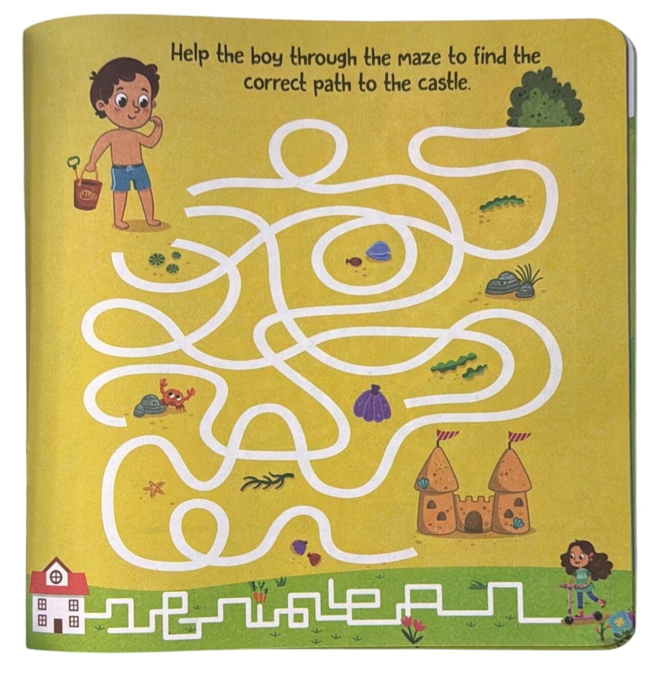 4 Pck My First Colouring Book - Boys Girls Fun Kids Activity Early Learning Book
