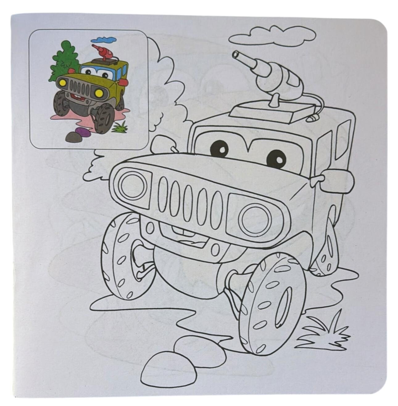 4 Pck My First Colouring Book - Boys Girls Fun Kids Activity Early Learning Book
