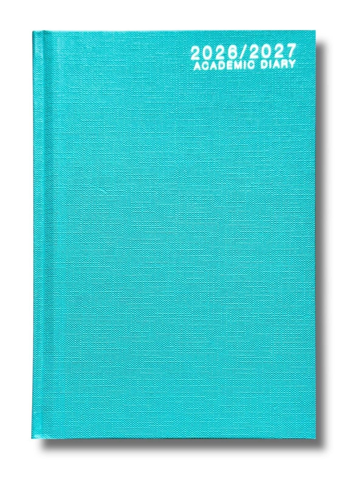 2026-2027 Academic A4 Day to Page Diary School Year Hardback Student Teacher UK
