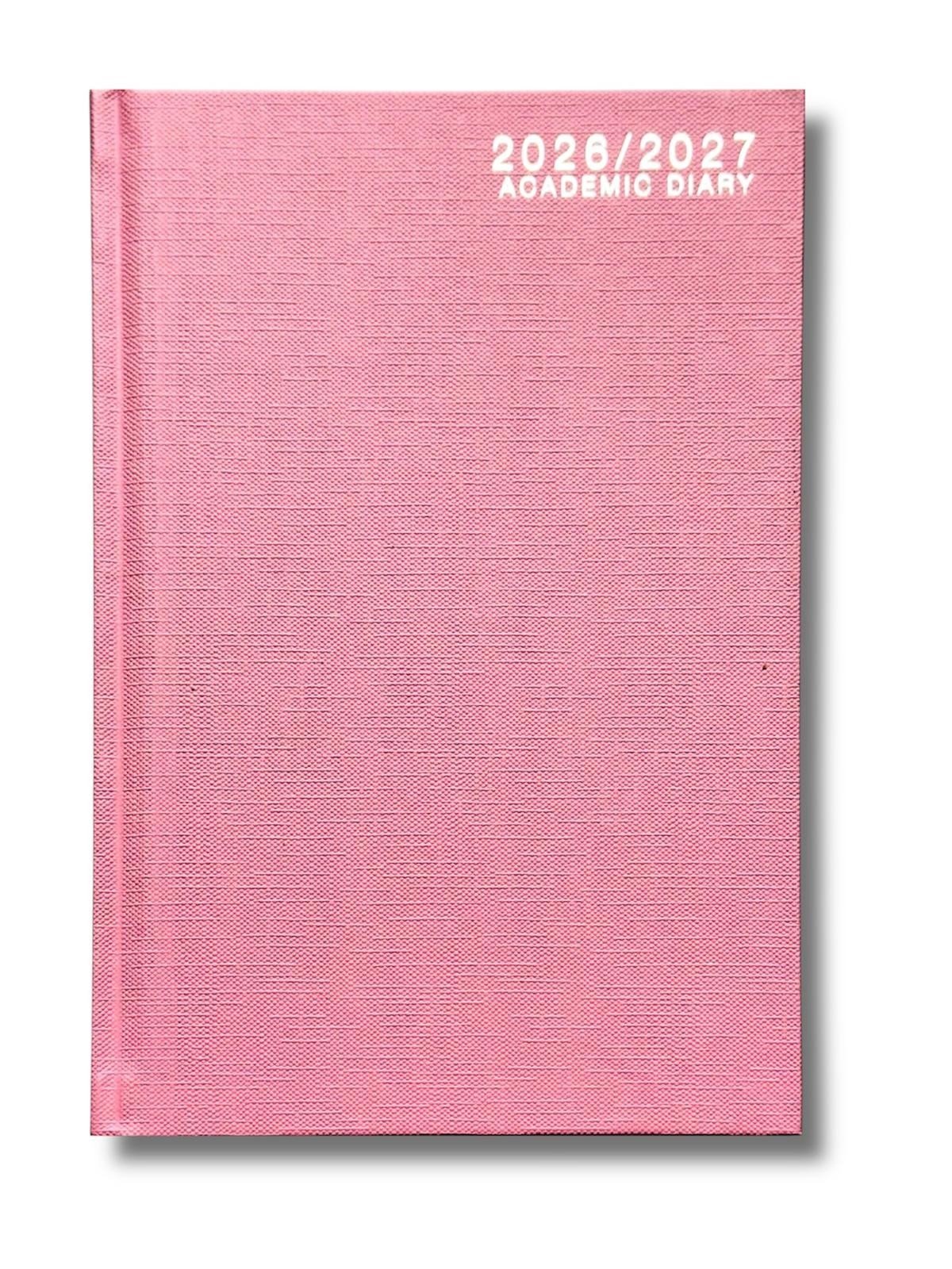 2026-2027 Academic A4 Day to Page Diary School Year Hardback Student Teacher UK