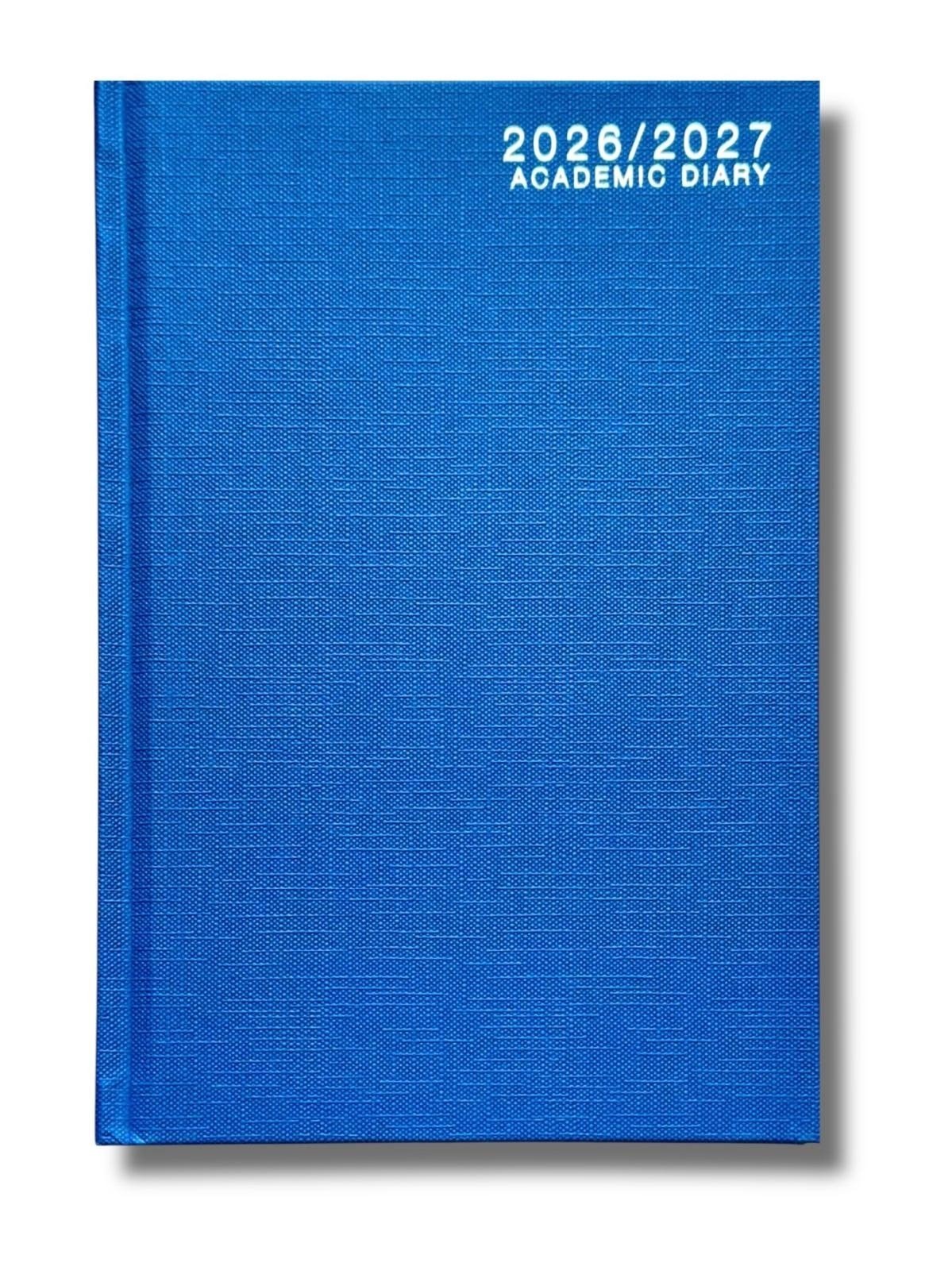 2026-2027 Academic A4 Day to Page Diary School Year Hardback Student Teacher UK