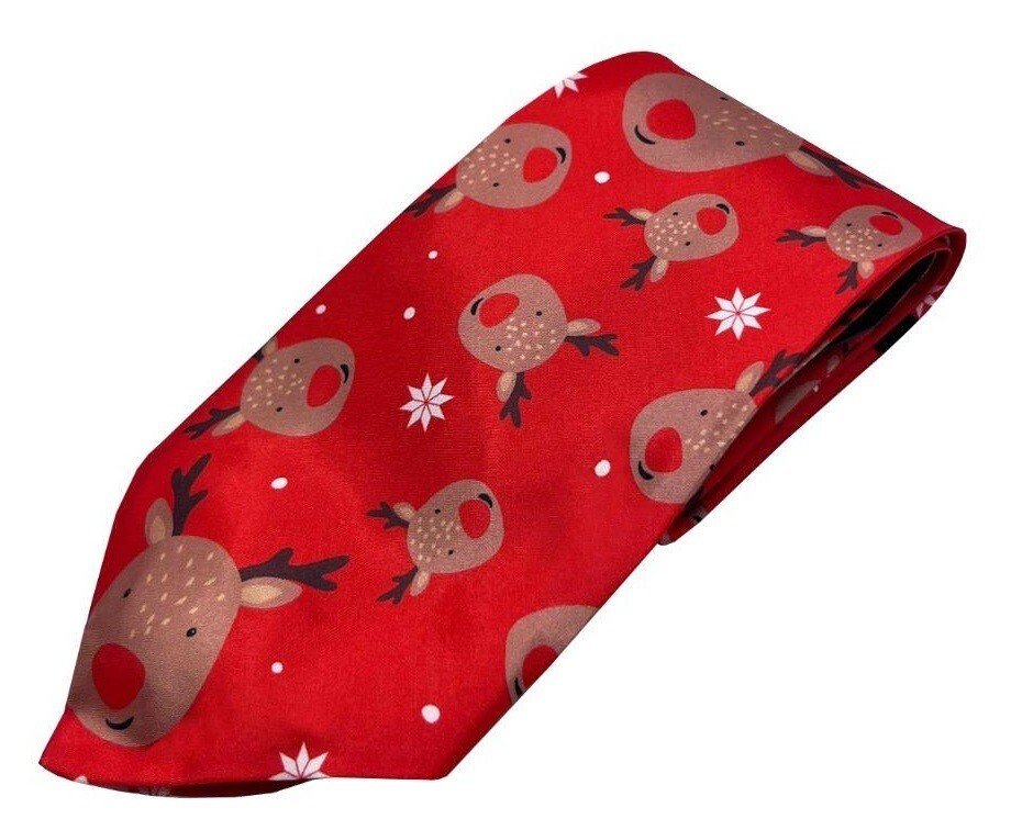 Musical (Jingle Bell) Christmas Ties Mens Novelty Gift Secret Santa Xmas Tie NEW