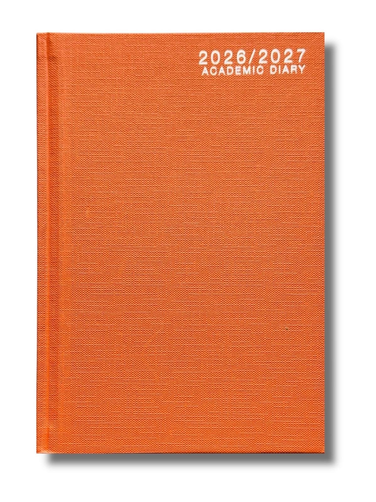 2026-2027 Academic A4 Day to Page Diary School Year Hardback Student Teacher UK