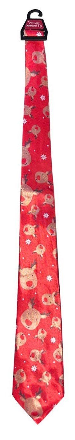 Musical (Jingle Bell) Christmas Ties Mens Novelty Gift Secret Santa Xmas Tie NEW