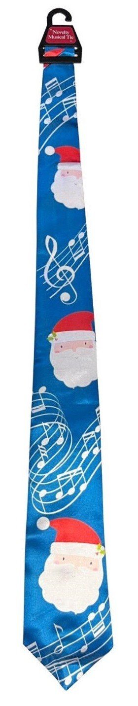 Musical (Jingle Bell) Christmas Ties Mens Novelty Gift Secret Santa Xmas Tie NEW