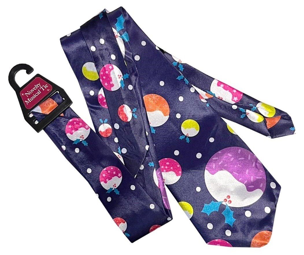 Musical (Jingle Bell) Christmas Ties Mens Novelty Gift Secret Santa Xmas Tie NEW