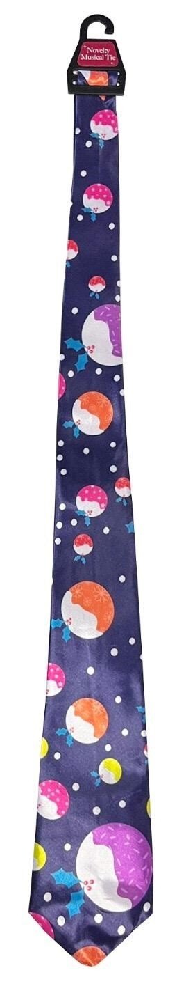 Musical (Jingle Bell) Christmas Ties Mens Novelty Gift Secret Santa Xmas Tie NEW