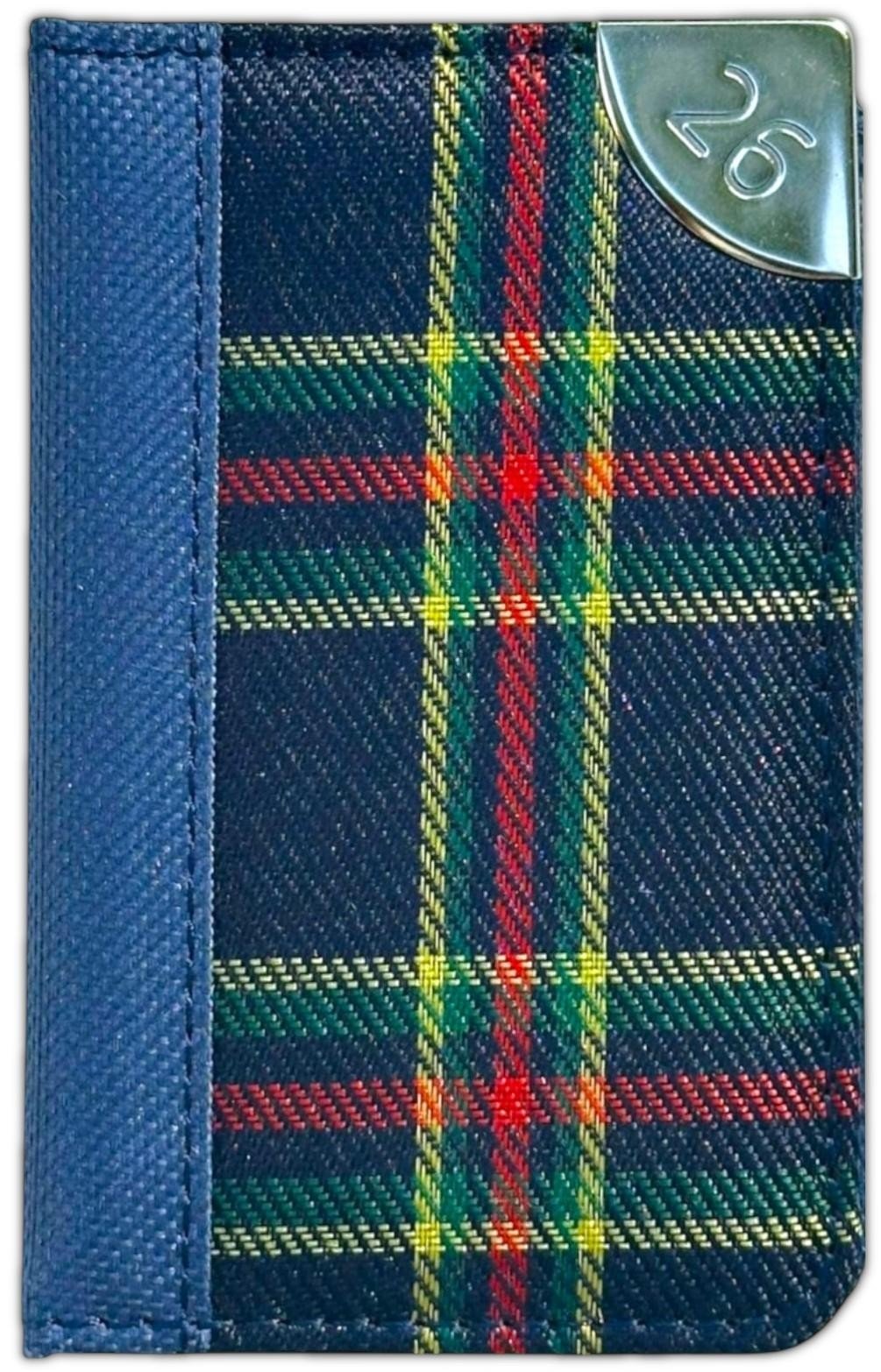2026 Pocket Diary Week To View Full Year Cute Fabric Tartan Notes Dates Calendar