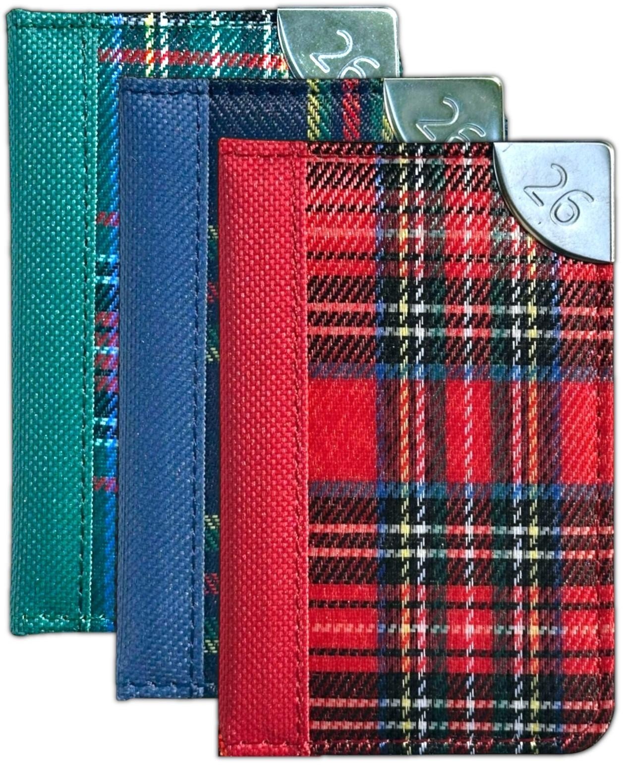2026 Pocket Diary Week To View Full Year Cute Fabric Tartan Notes Dates Calendar