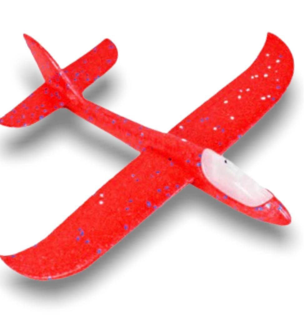 2x Plane Kids Gift Foam Glider Fly Aeromodelo Foam Aeroplane Hand Throw Airplane