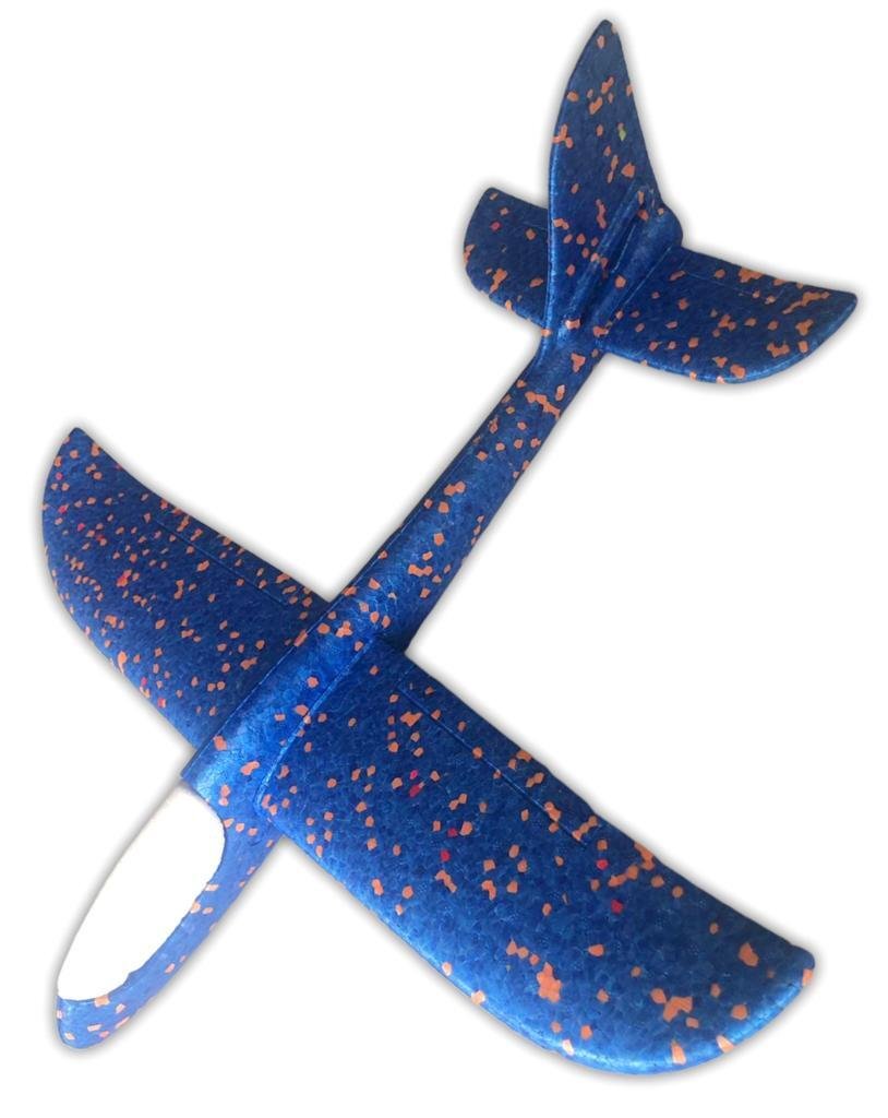 2x Plane Kids Gift Foam Glider Fly Aeromodelo Foam Aeroplane Hand Throw Airplane