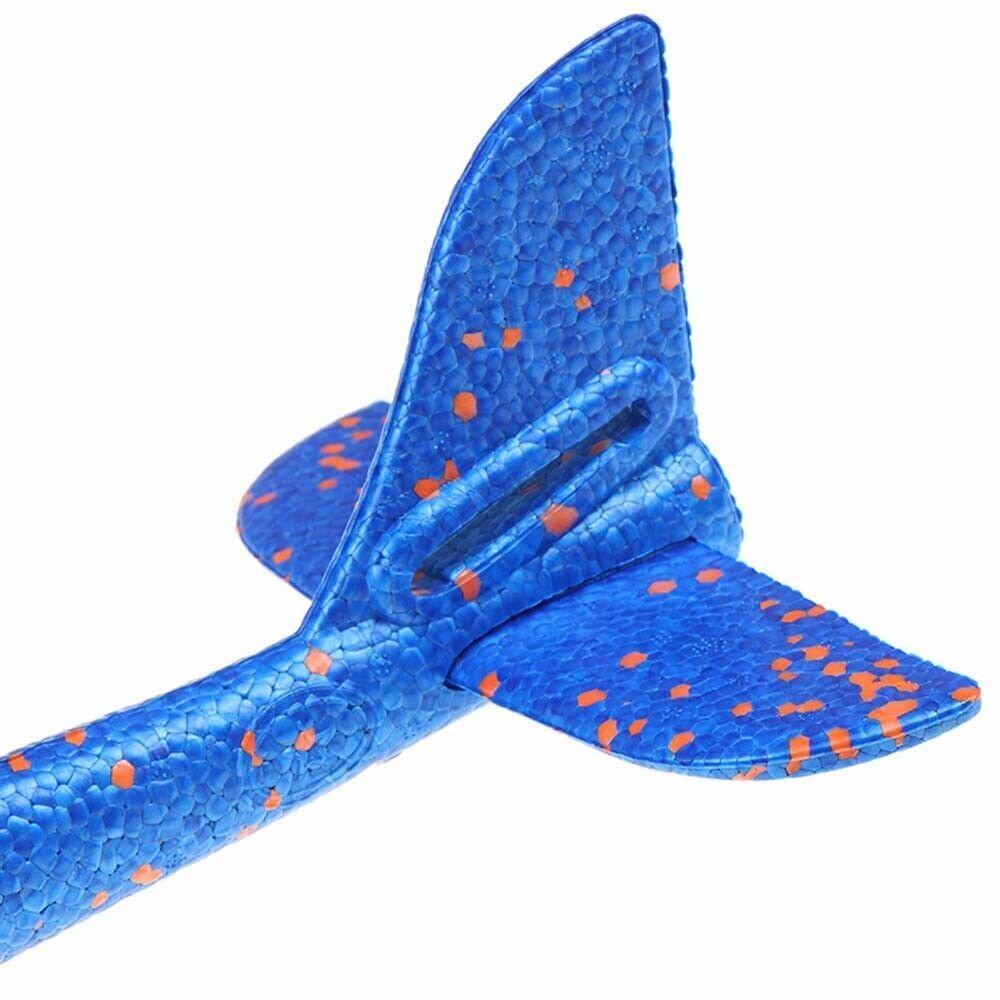 2x Plane Kids Gift Foam Glider Fly Aeromodelo Foam Aeroplane Hand Throw Airplane