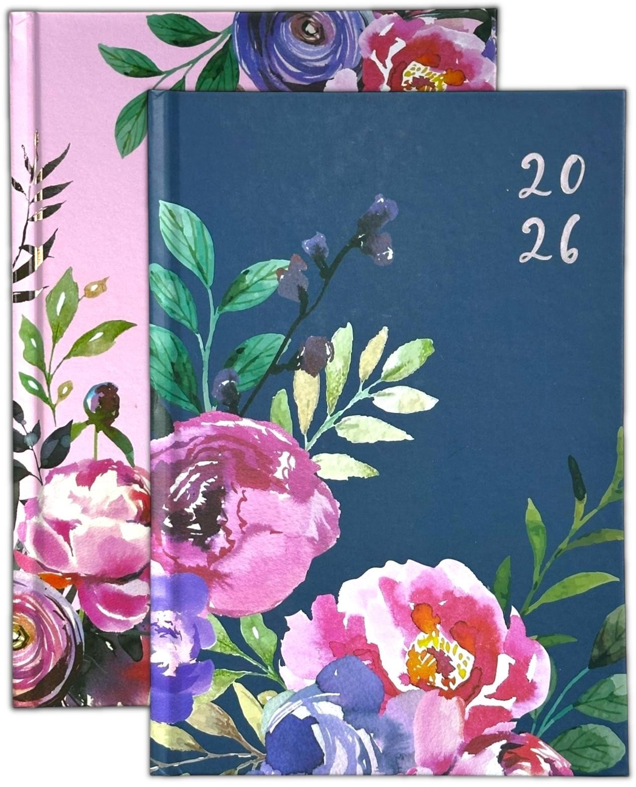 2026 A5 Week To View Diary Vintage Floral Luxury Cover Organiser Year Planner