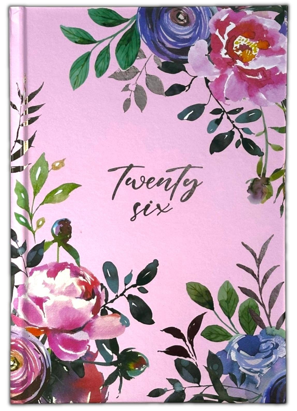 2026 A5 Week To View Diary Vintage Floral Luxury Cover Organiser Year Planner