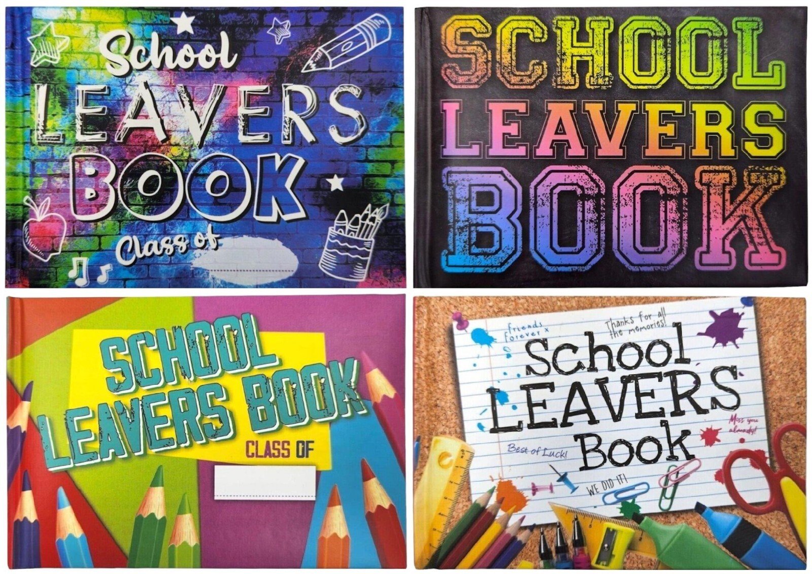 AUTOGRAPH SIGNATURE LEAVERS BOOK SPORT HARDBACK KIDS SCHOOL COLLEGE ADULT PLAIN