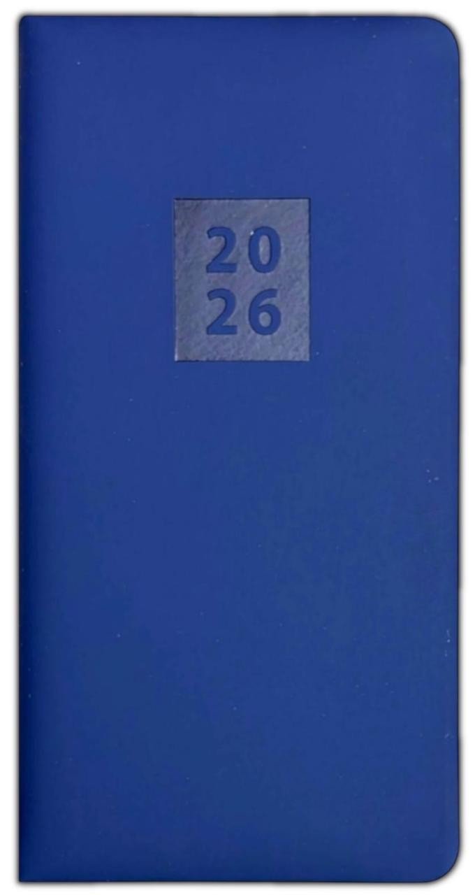 2026 DIARY POCKET SMALL / SLIM LINE METAL CORNER WEEK TO VIEW CUTE FASHION DIARY