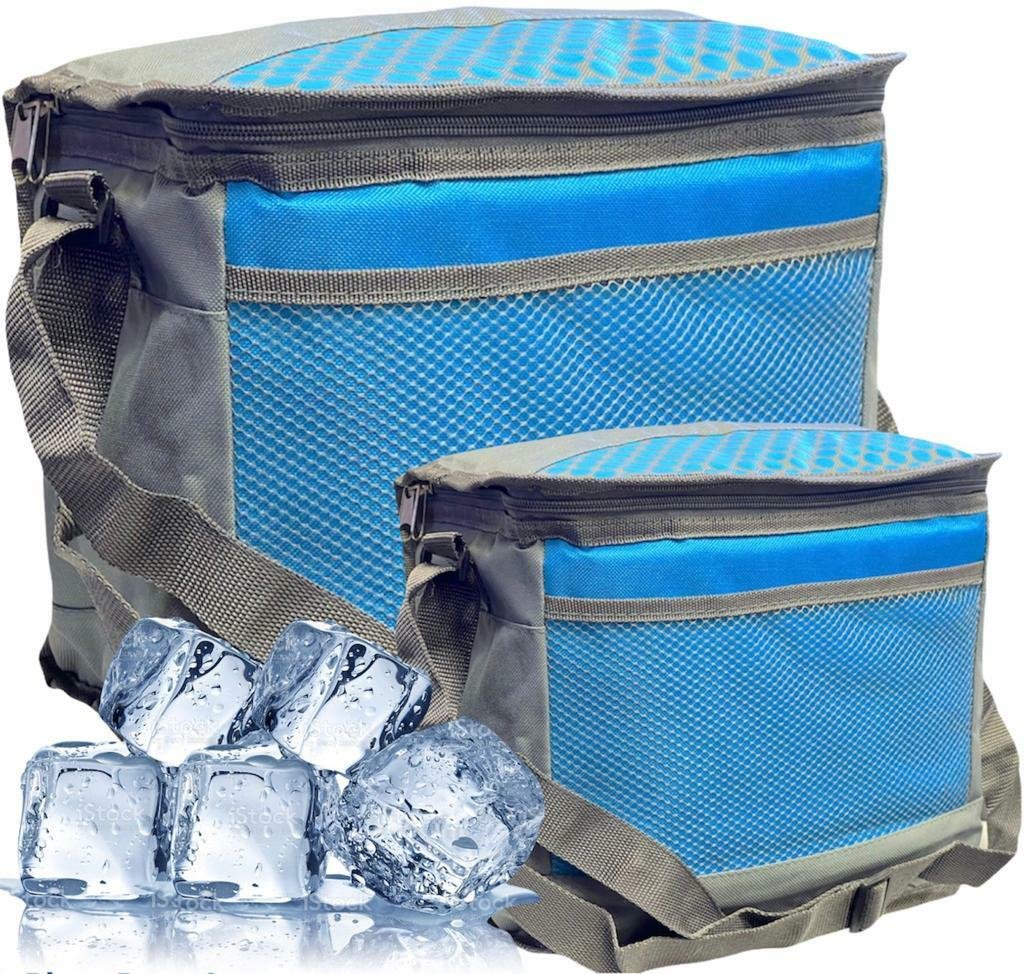 NEW INSULATED COOLER BAG THERMAL COOLING HOLDER LUNCH BOX DRINKS PICNIC CAMPING