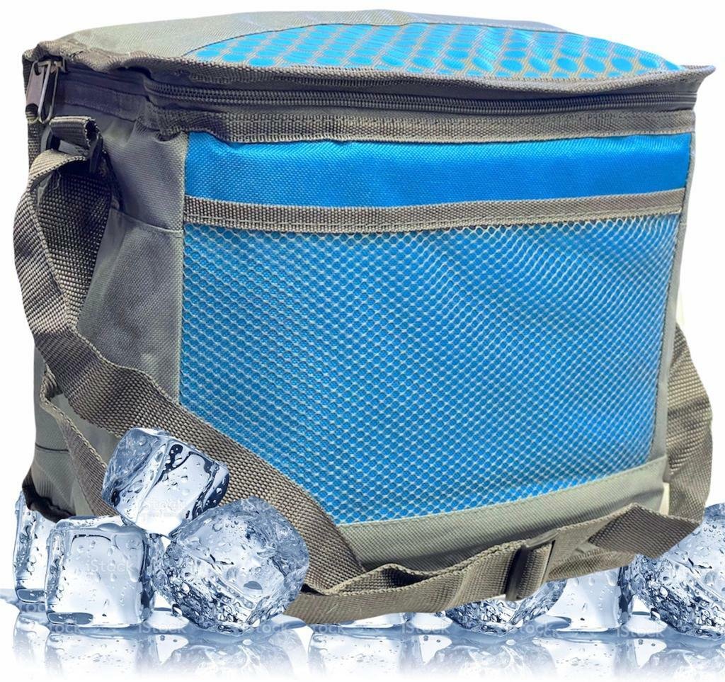 NEW INSULATED COOLER BAG THERMAL COOLING HOLDER LUNCH BOX DRINKS PICNIC CAMPING