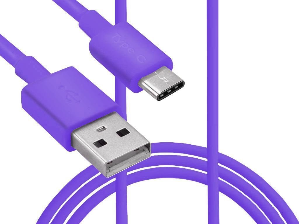 Colourful USB C 3.1 Type-C Fast Data Sync Charging Cable Lead For Android Phone