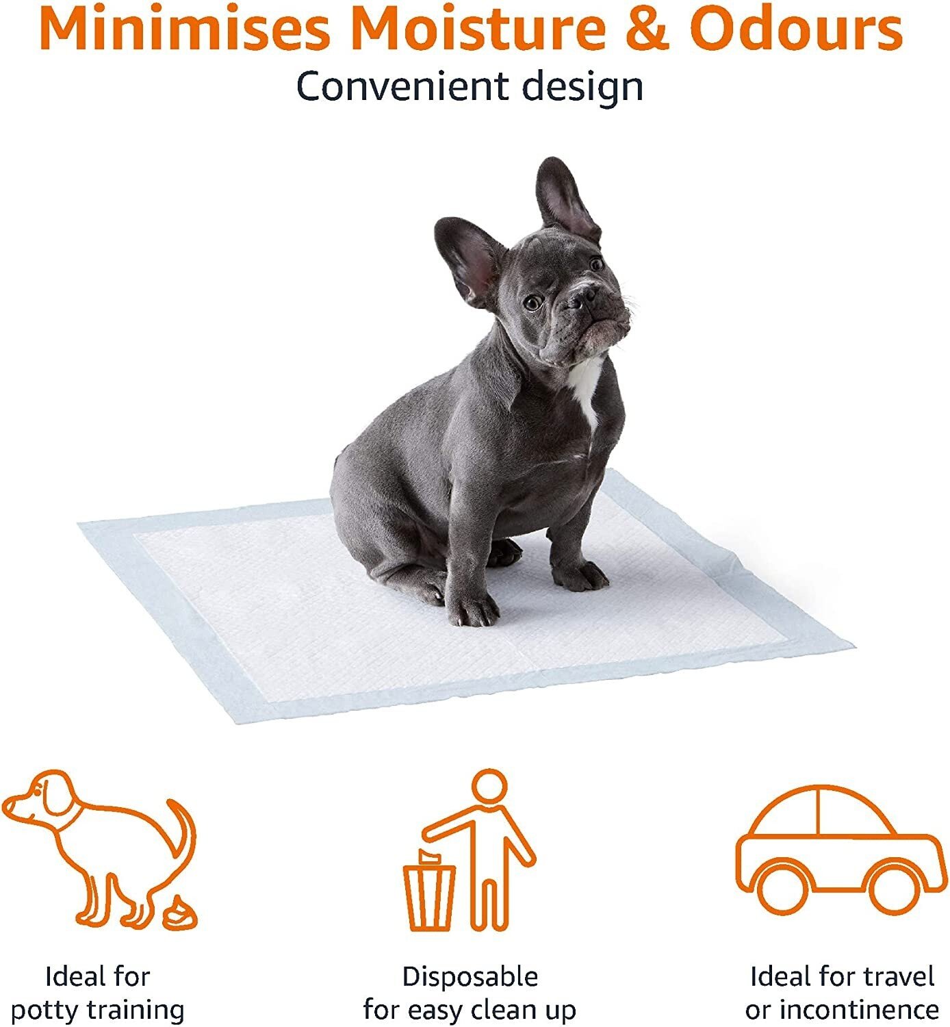 HEAVY DUTY DOG PUPPY LARGE TRAINING WEE WEE PADS PAD FLOOR TOILET MATS 57 x 57cm