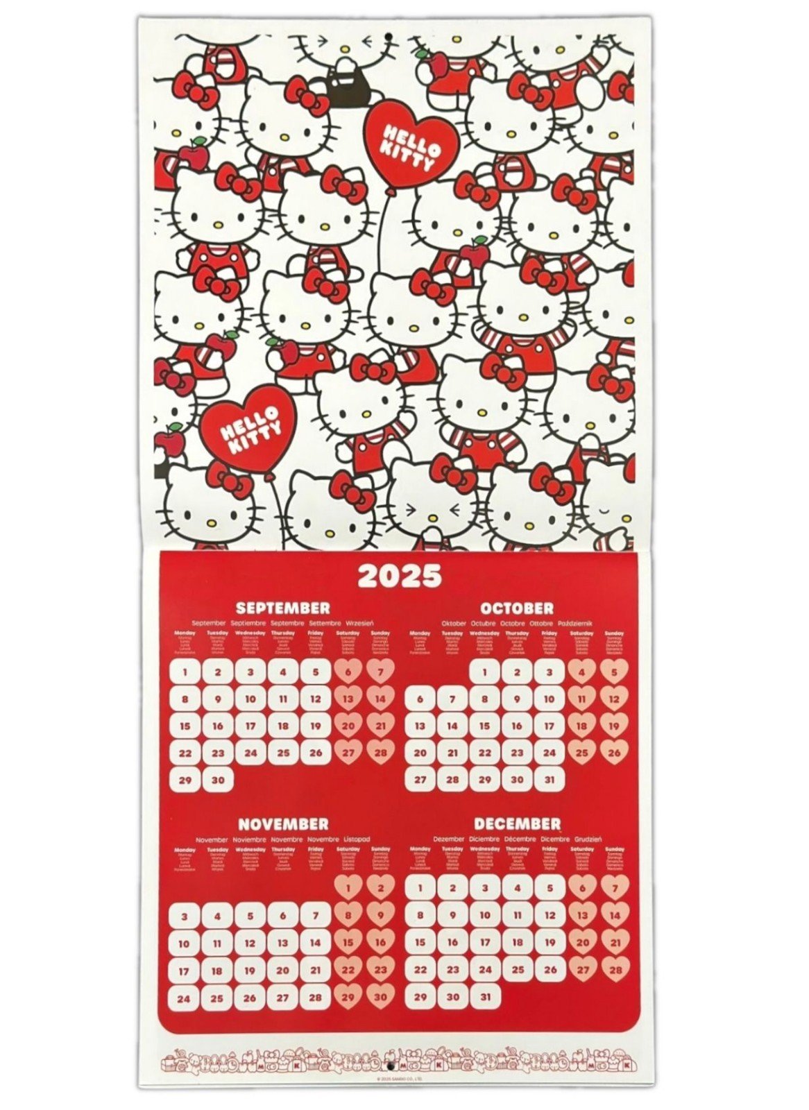 2026 Calendar Lilo & Stitch Marvel Disney Month to View Square 16 Months Planner