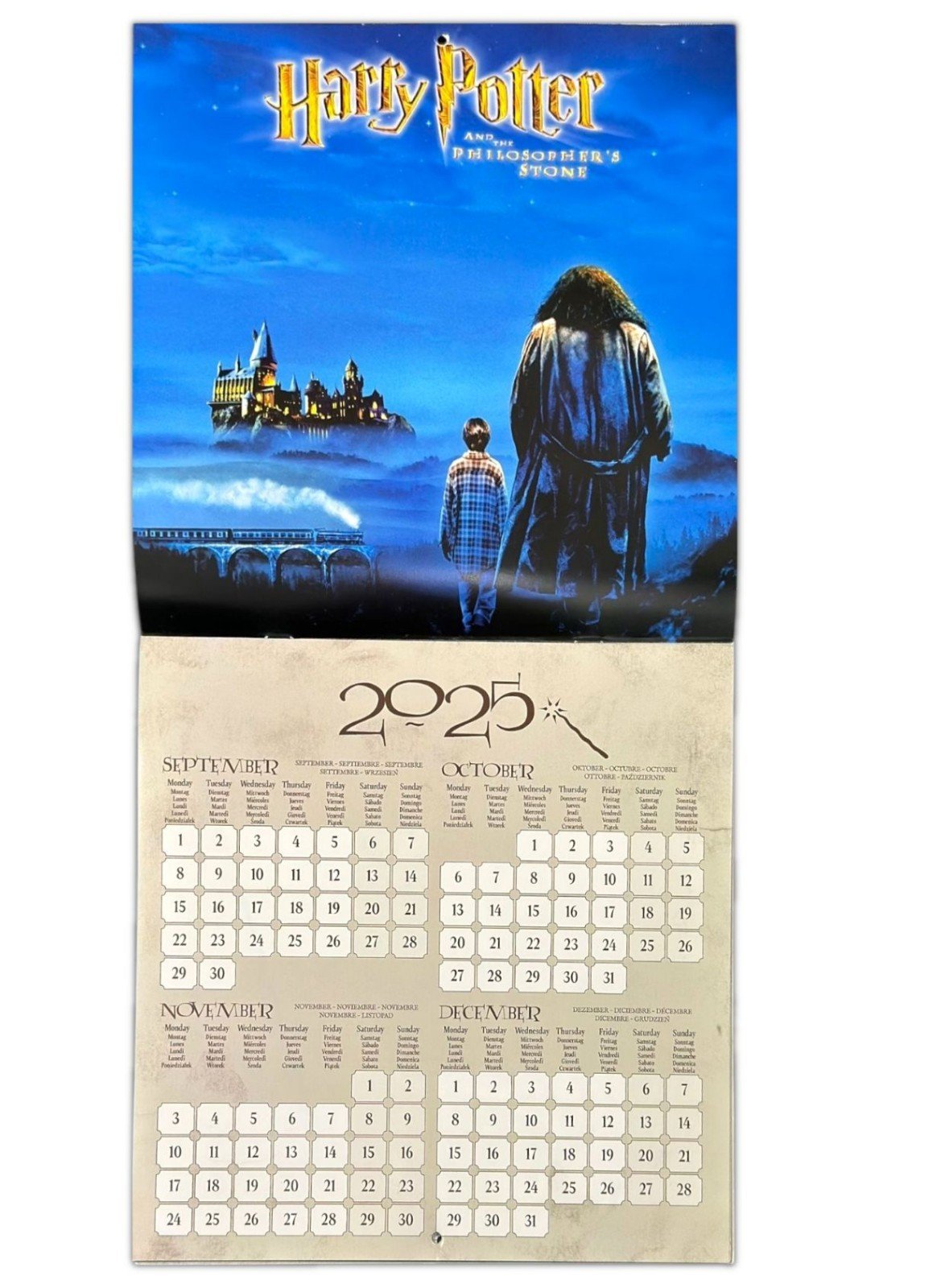 2026 Calendar Lilo & Stitch Marvel Disney Month to View Square 16 Months Planner