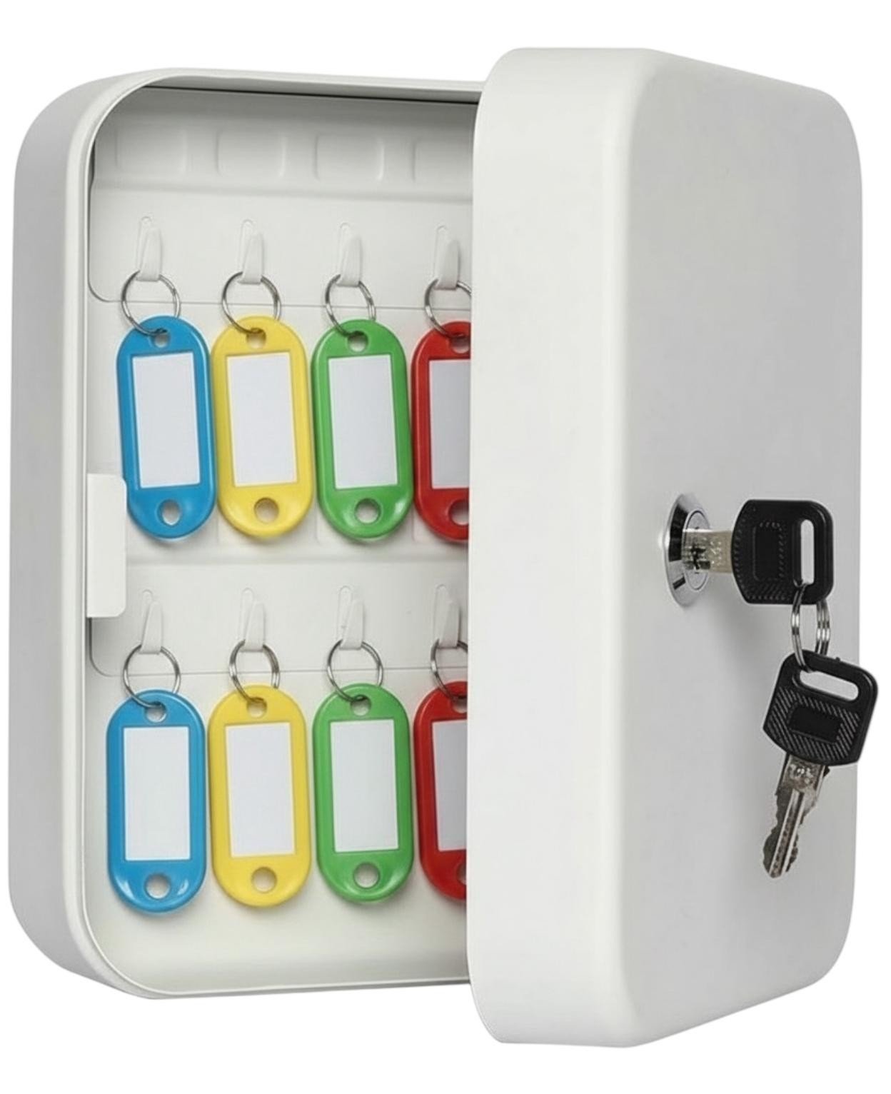 Combination Cabinet Safe Lock Metal 20 Key Wall Mounted Security Storage Box