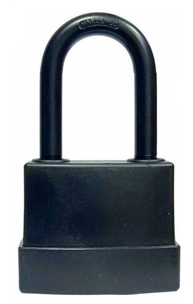 45MM Long Shackle HEAVY DUTY WATERPROOF STEEL OUTDOOR SECURITY PADLOCK LOCK 2Key