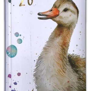 2026 Diary Slim Week to View Full Year Organiser Colorful Duck Diary Planner