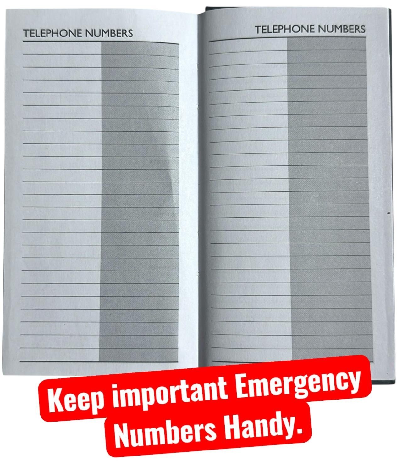 2026 Diary Slim Week to View Full Year Organiser Colorful Duck Diary Planner